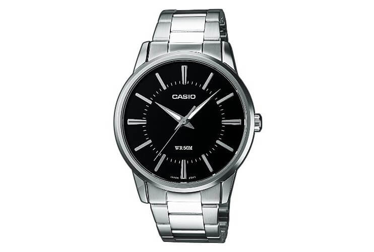 卡西欧 MTP-1303PD-1AVEF 男士腕表 黑色表盘,现在到手34.74欧!!特价!