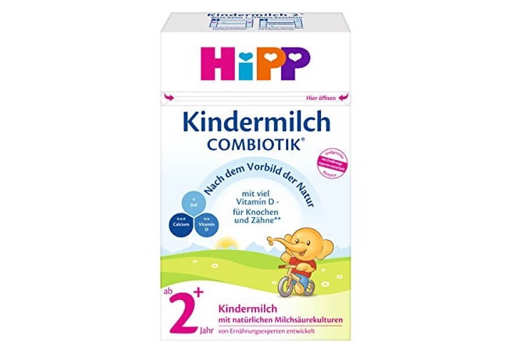 喜宝 HiPP Combiotik 2+段奶粉 4 x 600g 2岁以上宝宝适用，现在到手39.4欧！！