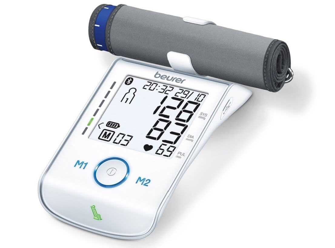 德亚5星好评!德国博雅Beurer BM 85 全自动血压仪 超大显示屏,到手53.99欧,原价139.99欧!特价!