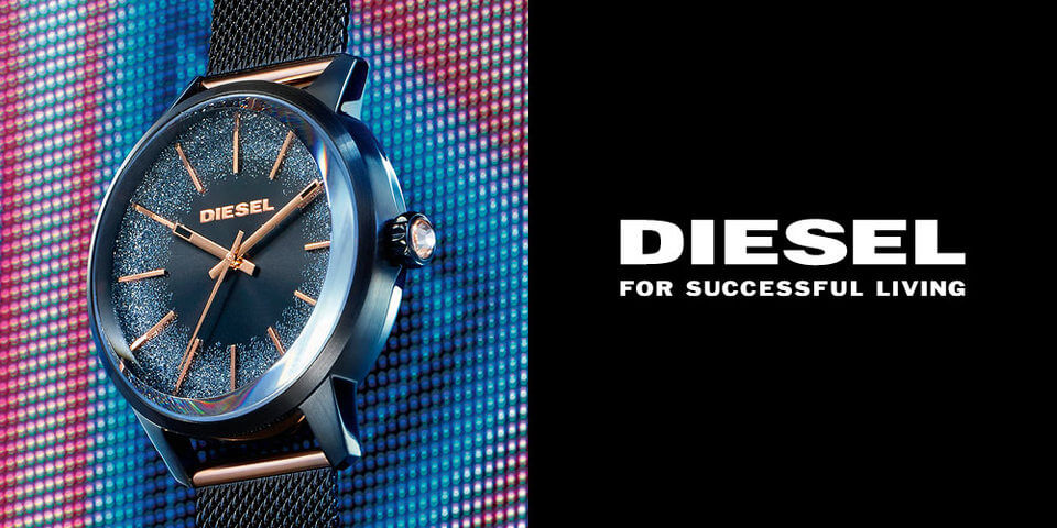 运动时尚与时间的结合 Diesel手表全场4.7折折！特价！