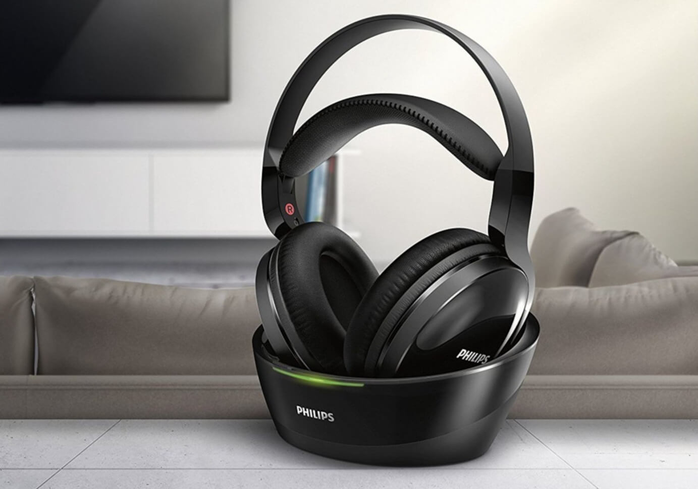 飞利浦 Philips SHC8800/12 无线包耳式耳机 影院音效,到手54.99欧,原价89.99欧!闪购!