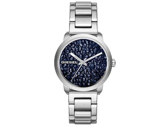 黑五大促!迪赛 Diesel DZ5522 大表盘石英女士时尚腕表,到手79欧,原价199欧!