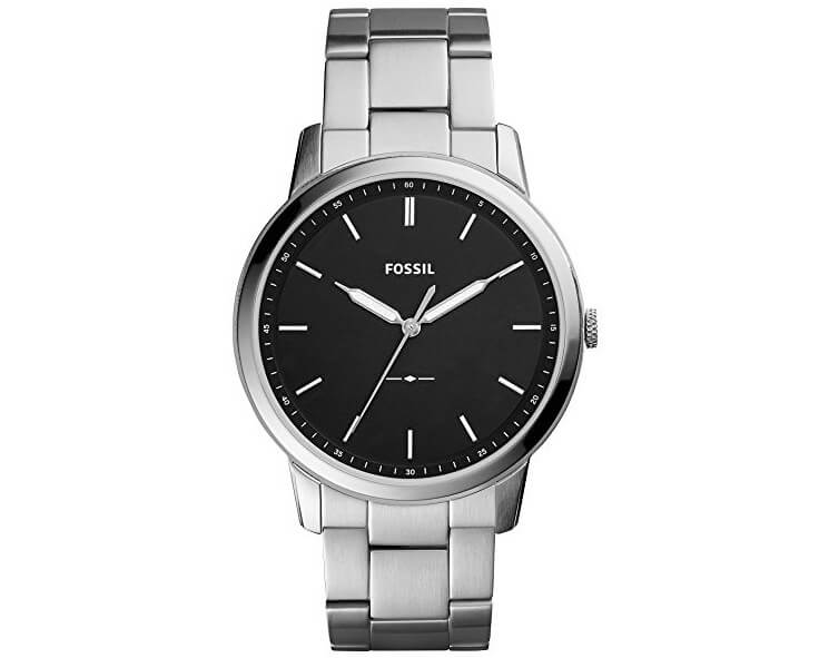 Fossil FS5307 精致简约不锈钢银色男士腕表 50米防水,到手51欧,原价74.5欧!特价!