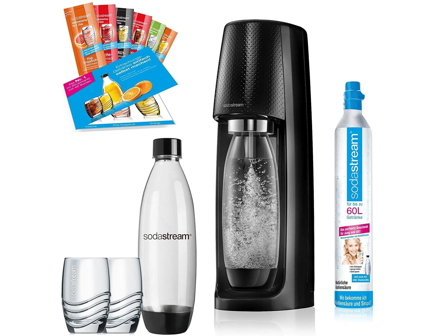 Sodastream Easy Promopack 家用气泡水机优惠装,到手45.99欧,原价109.9欧!