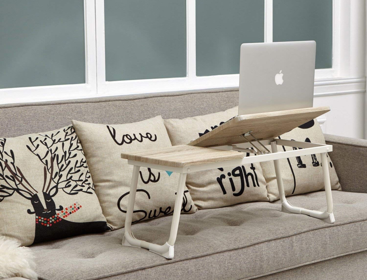 Coavas 可调节小桌子 笔记本 Pad小书桌,到手25.99欧!