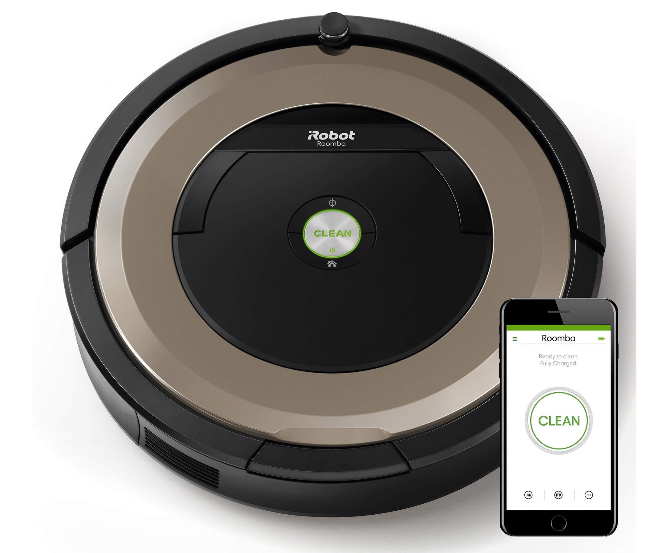 居家必备！iRobot Roomba 891 扫地机器人 APP远程操控，到手299欧，原价629欧！