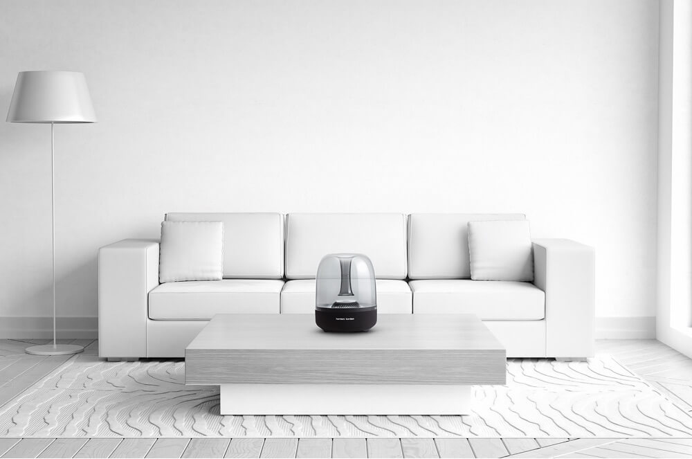 红点设计大奖！哈曼卡顿 Harman Kardon Aura Studio 2 无线蓝牙音箱，现在到手149.99欧！！