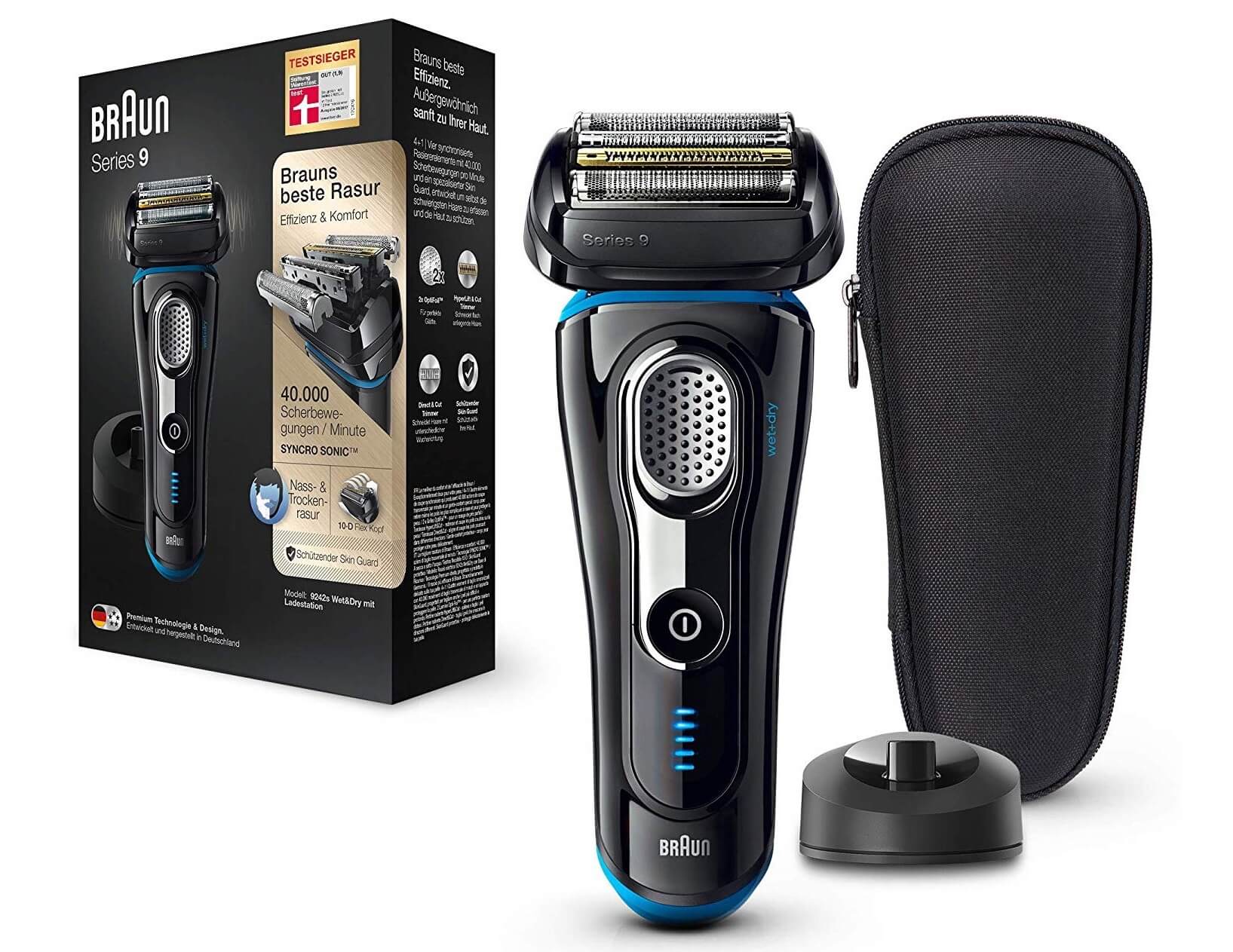博朗 Braun 9系 9242s 电动剃须刀,到手164.9欧,原价459.99欧!