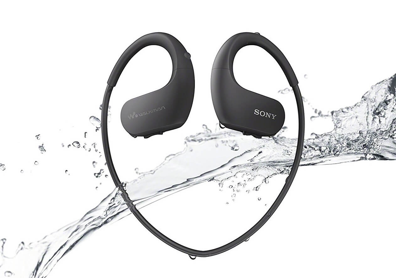 索尼 Sony NWWS414B-CEW Sport-Walkman 防水音乐播放器一体耳机 8GB,到手79.99欧,原价119.9欧!