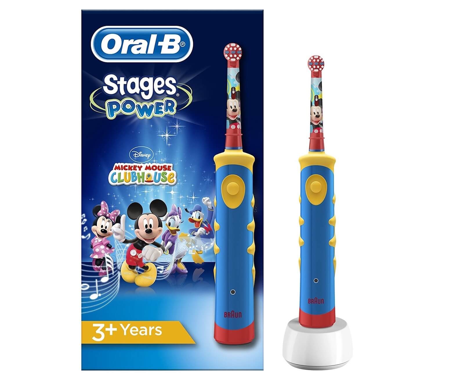 德国博朗 Oral-B米奇儿童趣味电动音乐牙刷，到手20.99欧，原价42.99欧！特价！