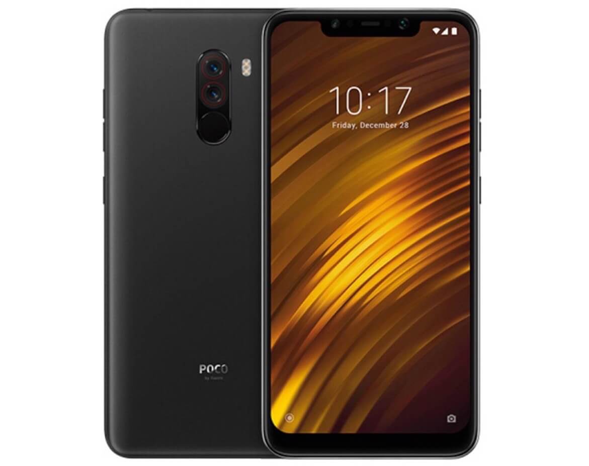 小米XIAOMI Pocophone F1 智能手机64 GB 黑色双卡双待，到手251.46欧