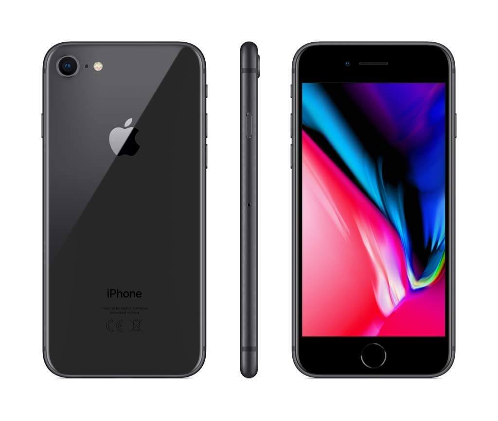 苹果 Apple iPhone 8 64gb 太空灰 4.7寸 A11处理器,现在到手499.9欧!!