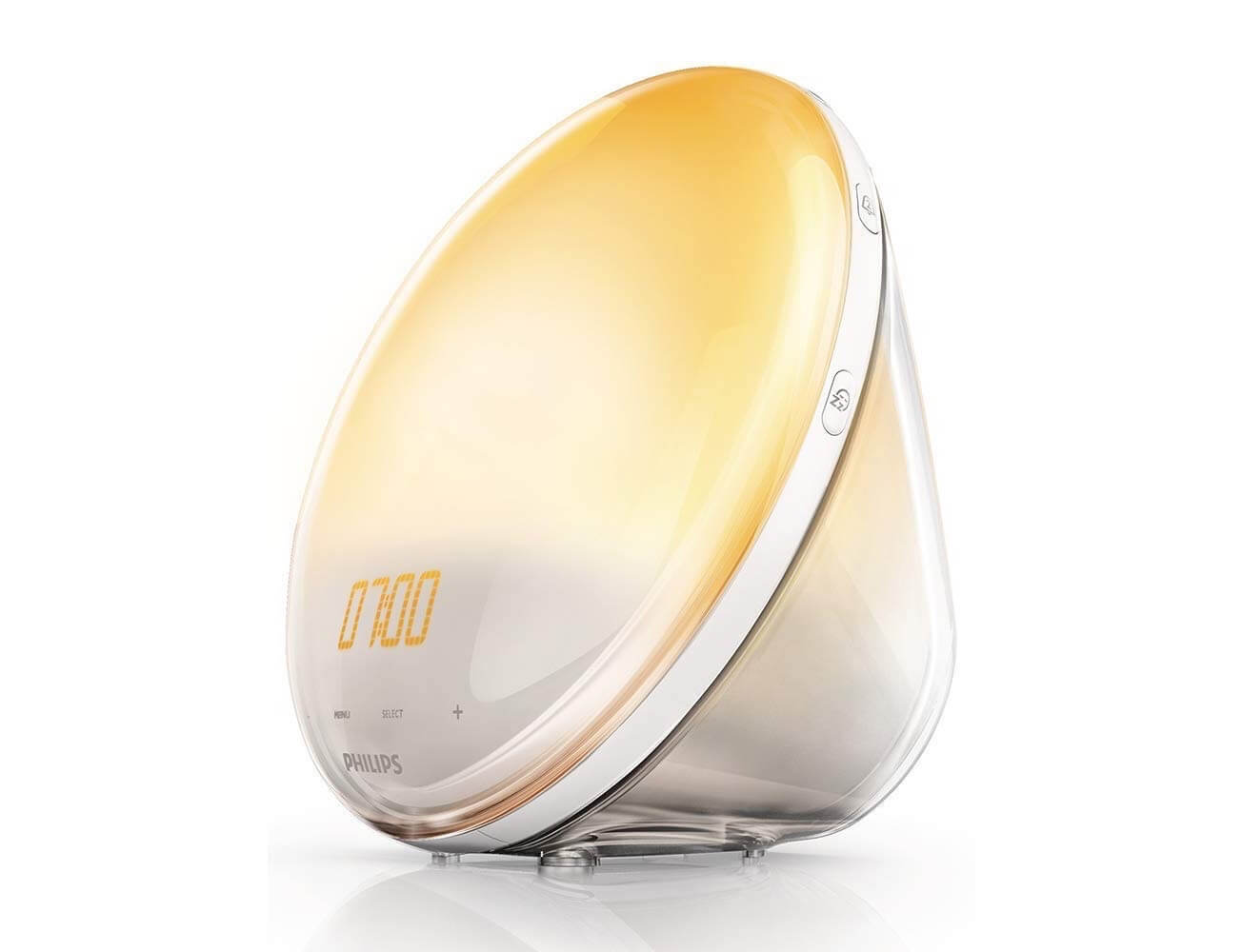 Philips HF3520/01 日出唤醒灯 闹钟 模拟日出日落 带数字收音,到手105.59欧,原价159.99欧!