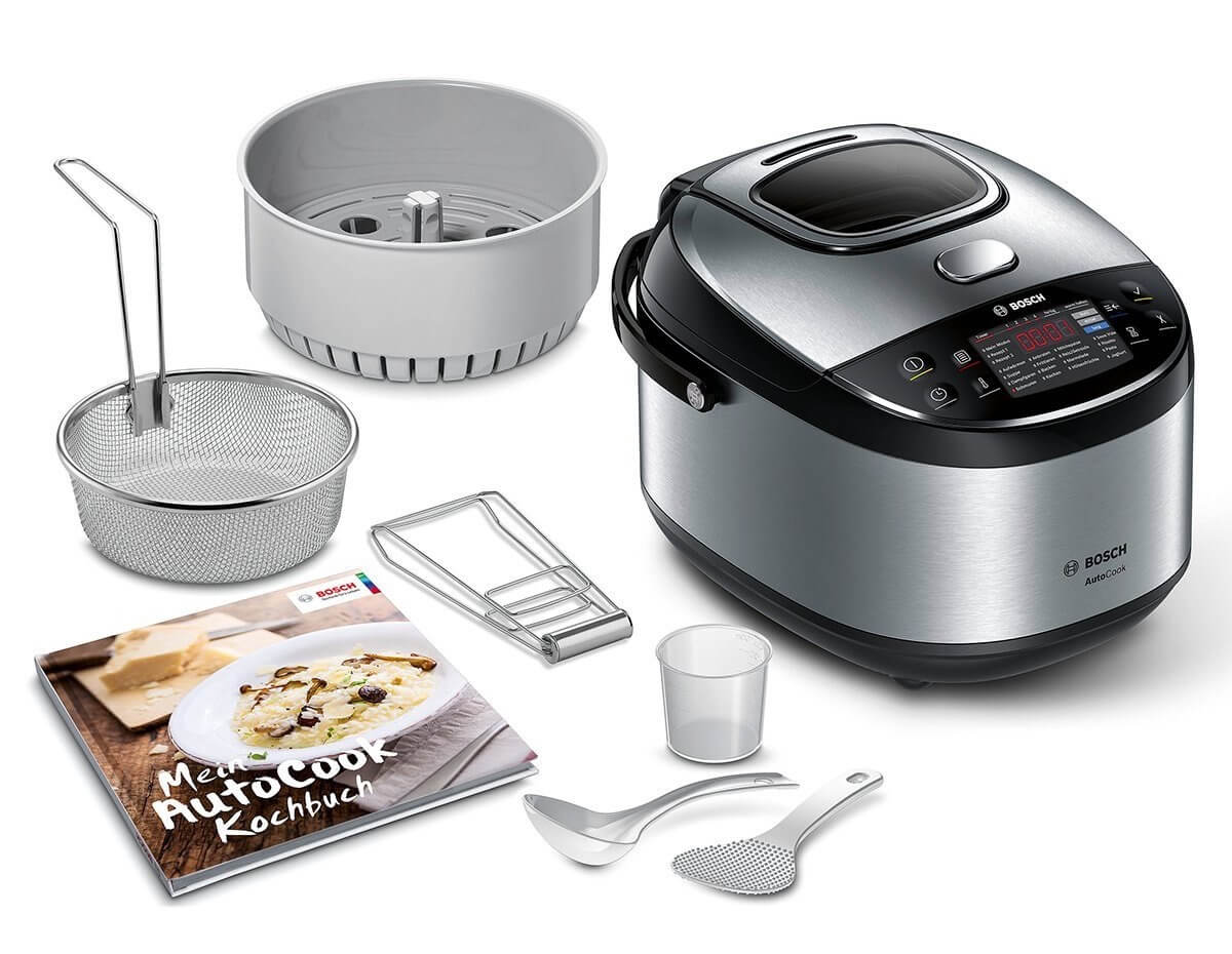 博世 Bosch AutoCook MUC28B64DE 多功能自动电饭锅 900W,现在到手99欧!原价269欧!