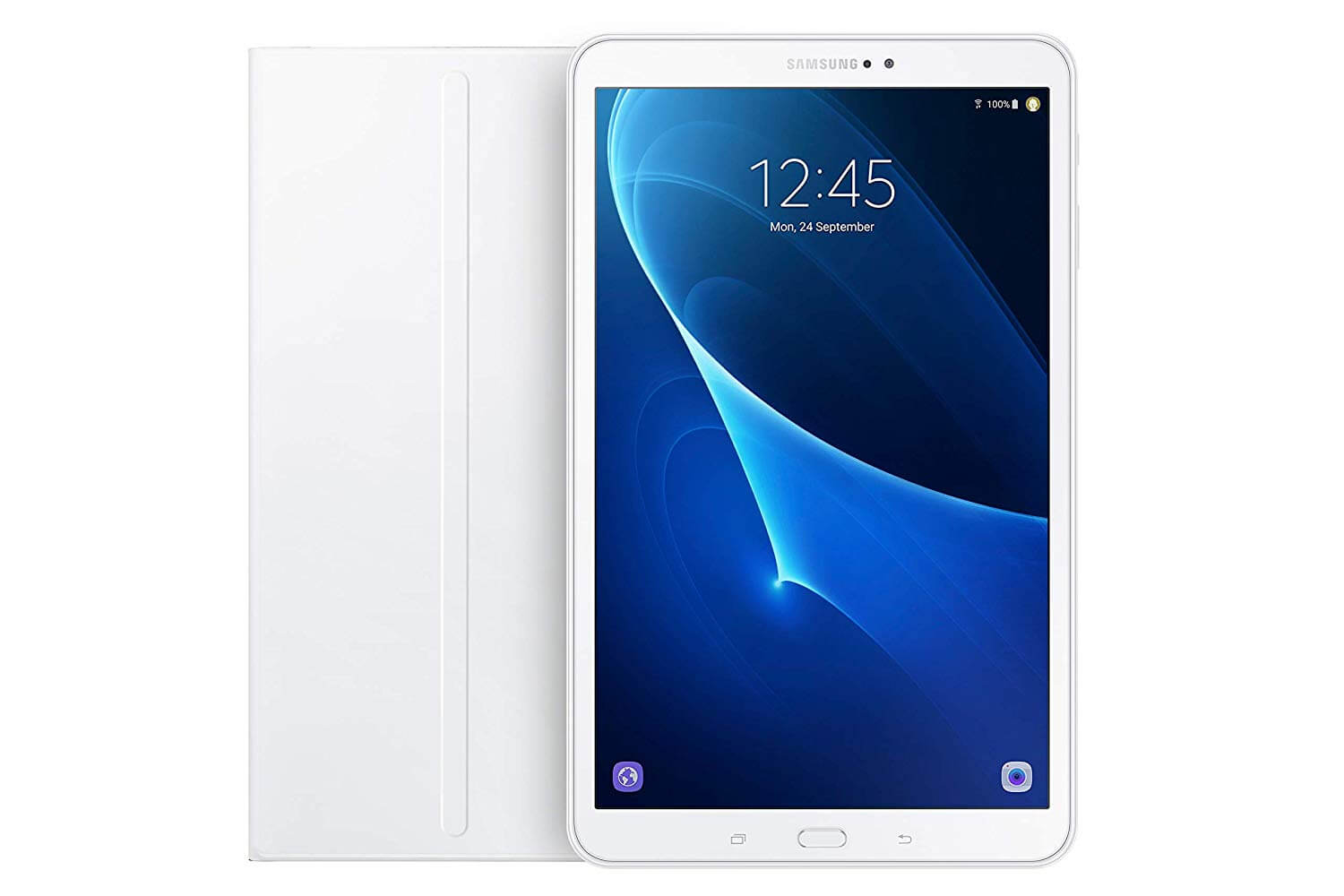 三星 Samsung Galaxy Tab A LTE 10.1寸平板电脑 2/32GB 白色 +保护壳,现在到手189.99欧!!