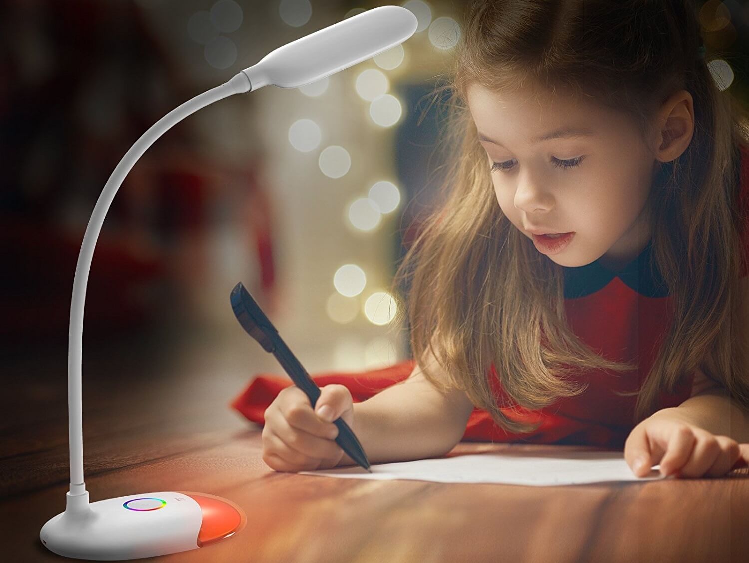TaoTronics LED 台灯 儿童台灯 7W 256种颜色,到手15.99欧,原价32.99欧!