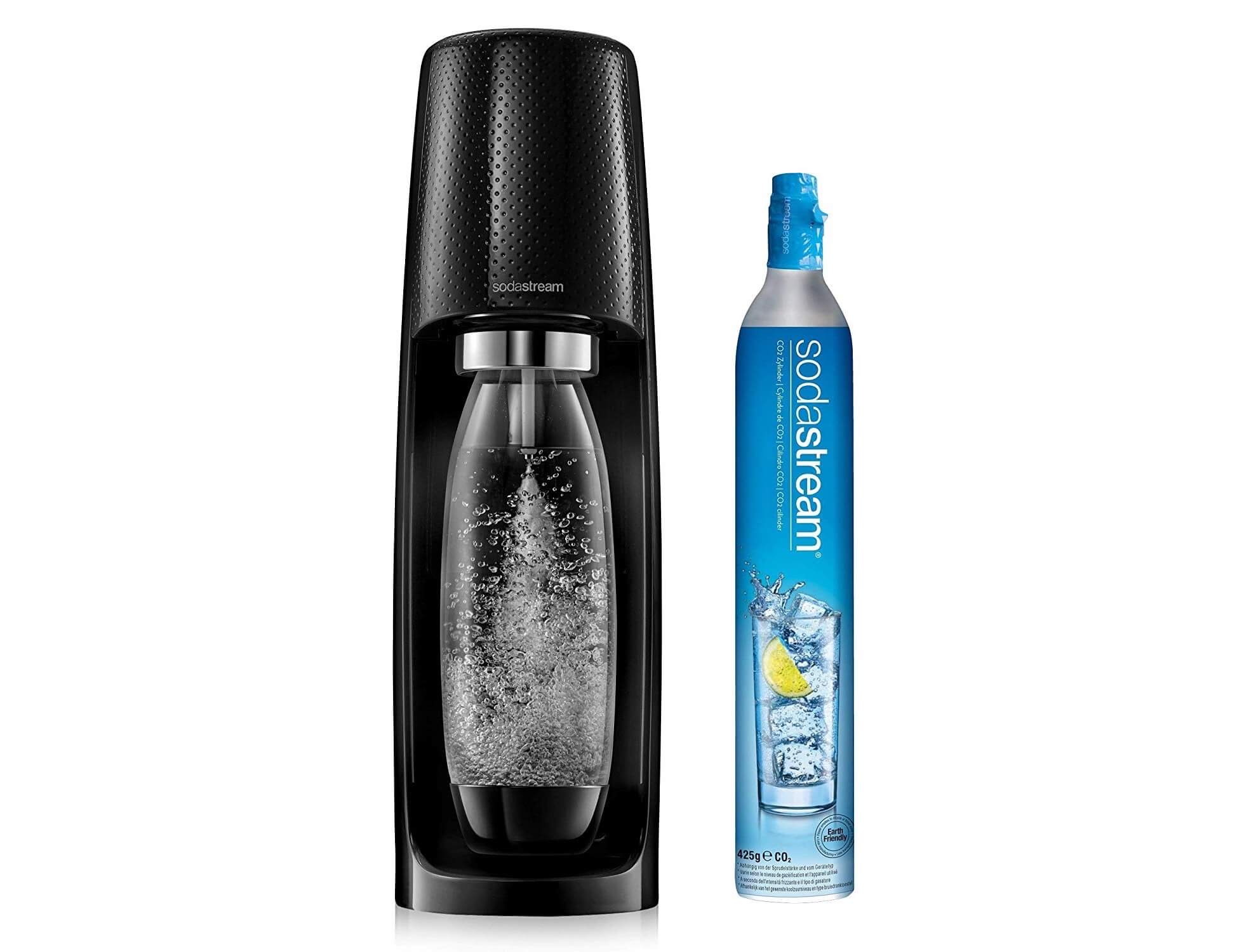 SodaStream Easy 气泡水机带一个1升PET瓶子,现在到手81欧!!