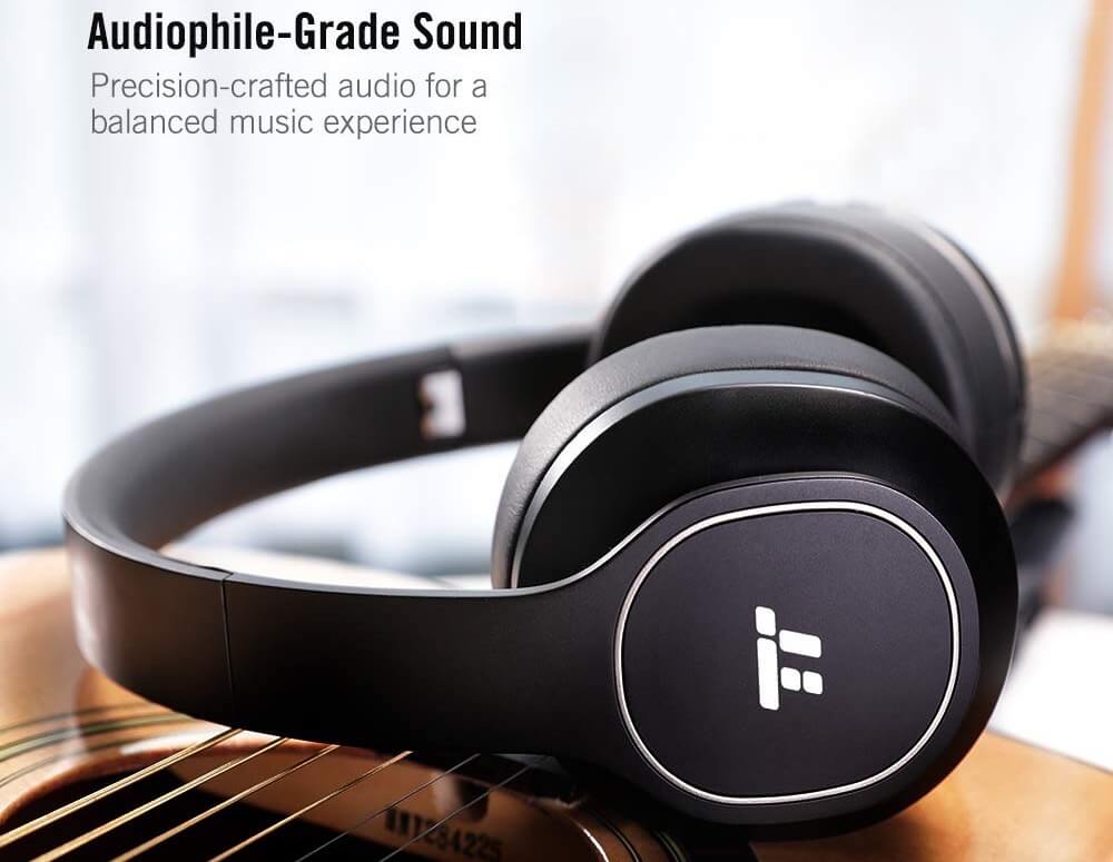 TaoTronics TTBH047主动降噪耳机 24小时超长音乐播放时间,到手39.94欧,原价59.99欧!