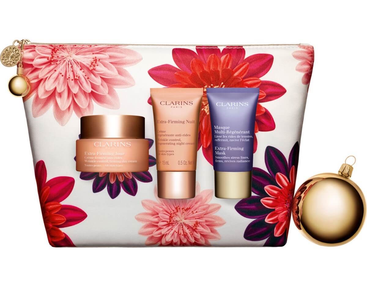 欧洲著名护肤品牌娇韵诗 Clarins 8折！Clarins Extra-Firming弹簧霜套装，现在到手47.99欧！！特价！