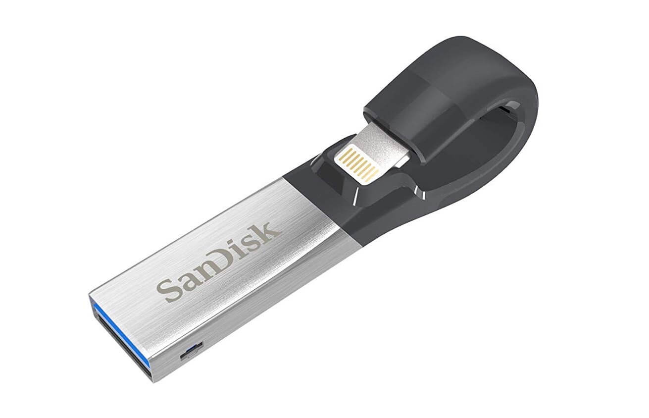 闪迪 SanDisk iXpand 闪存盘 64GB iPhone和iPad专用 文件备份 快速传输，到手31.99欧，原价68.99欧！特价！