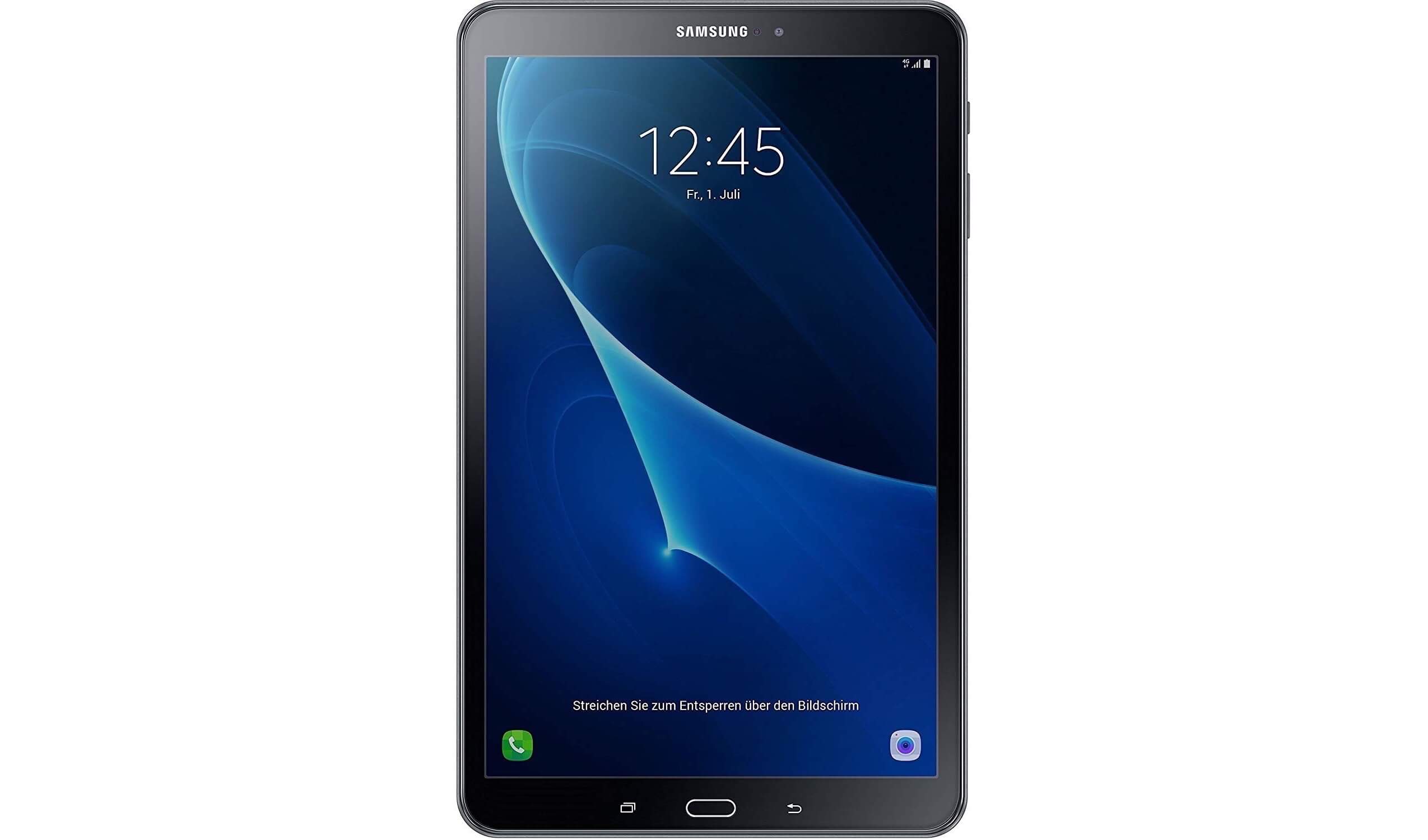 三星 Samsung Galaxy Tab A T585 10.1寸平板电脑 2GB/32GB LTE 黑色,到手159欧,原价319欧!