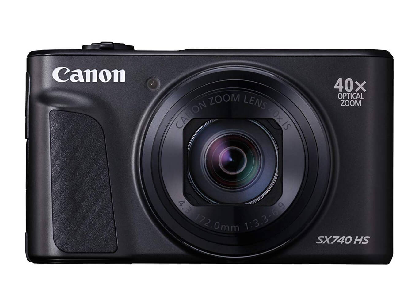 佳能 Canon PowerShot SX740 HS 数码相机 黑色 2030万像素 40倍光学变焦,到手277欧,原价399欧!