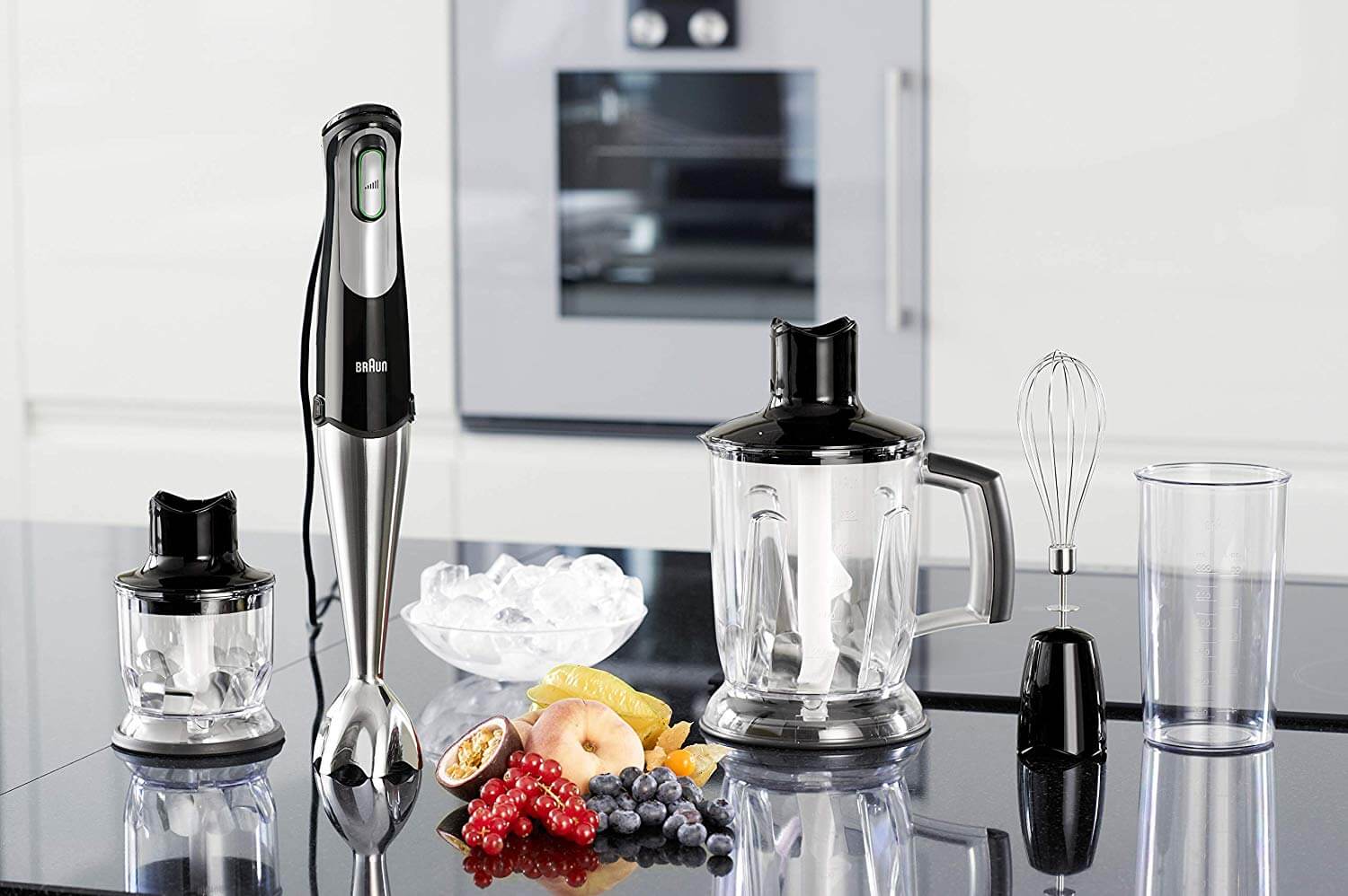 博朗 Braun Multiquick MQ 745 多功能搅拌器 750瓦功率 智能无级变速 红点大奖,到手96.99欧,原价119.99欧!特价!