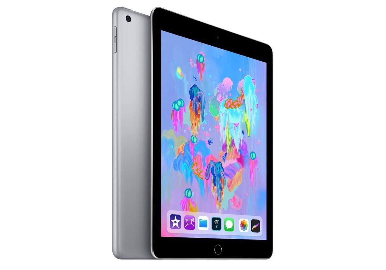 苹果 Apple iPad 2018 9.7寸 128GB Wi-Fi 太空灰,到手351.4欧,原价439欧!