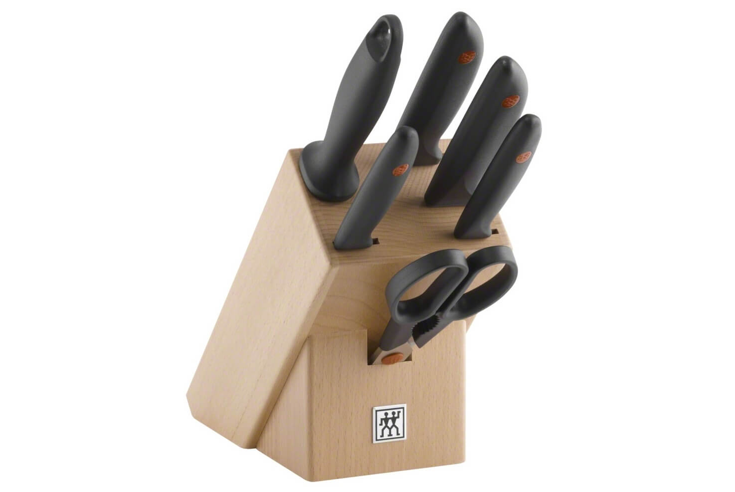 双立人 Zwilling Twin Point 刀具7件套,到手87.2欧,原价204欧!!