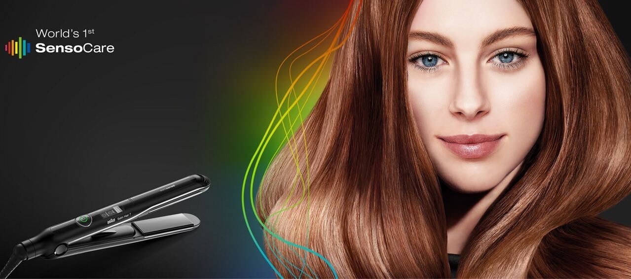 博朗 Braun Satin Hair 7 SensoCare ST780 两用卷直发棒 陶瓷夹板不伤发 智能调温，到手52.98欧，原价99.99欧！