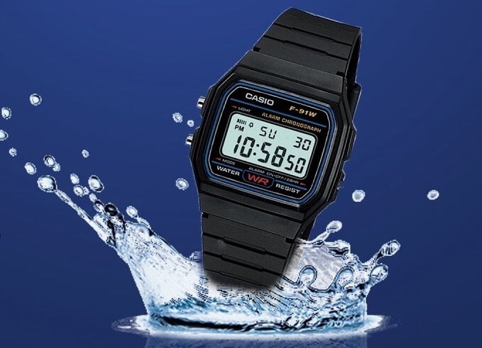 卡西欧 Casio Collection F-91W-1 复古小方表 男女同款,到手9.58欧,原价14.9欧!特价!