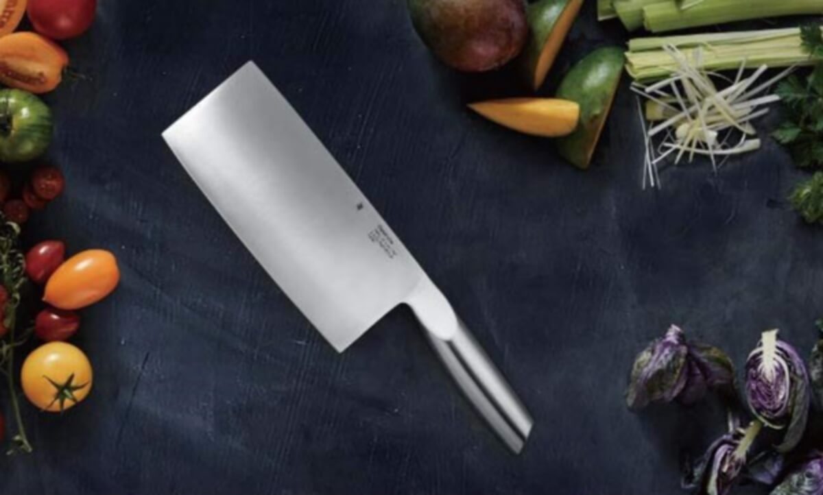 福腾宝 WMF Grand Gourmet 中式菜刀 不锈钢一体菜刀 18.5cm 德国制造，到手61欧，原价99欧！