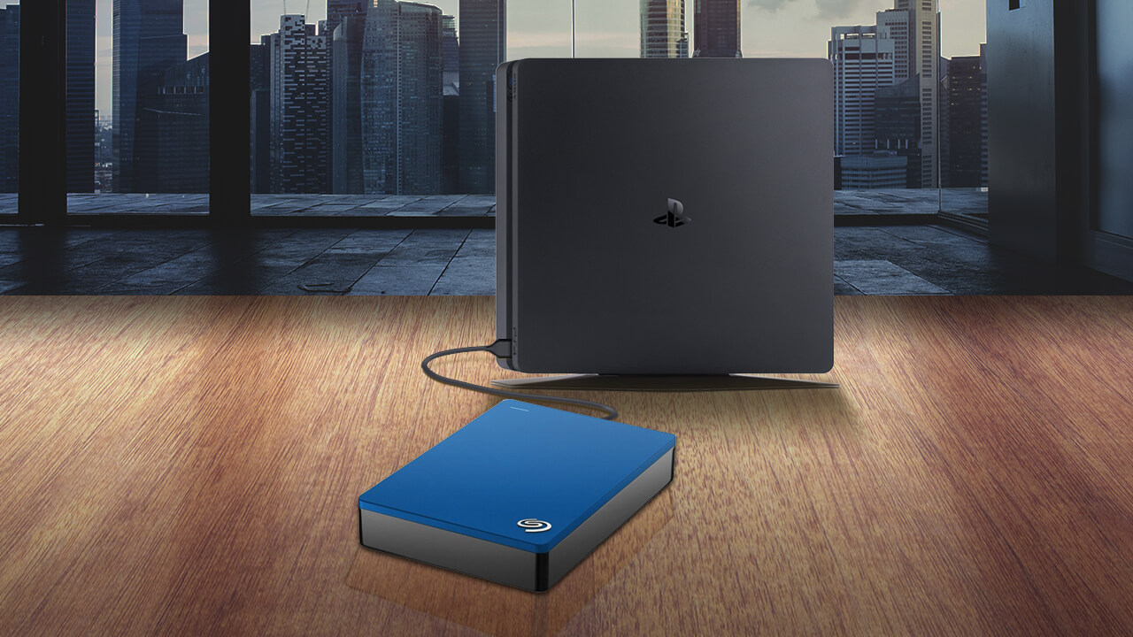希捷Seagate Game Drive PS4专用移动硬盘 USB3.0 容量4TB,到手98.99欧,原价111.99欧!