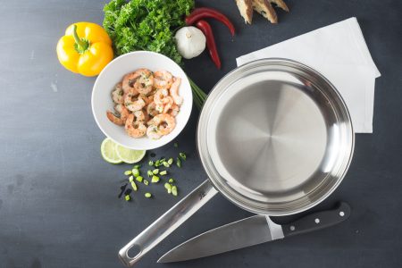 福腾宝 WMF Profi Bratpfanne 不锈钢平底锅 24cm 电磁炉适用 洗碗机清洗 适用于烘烤，到手22.99欧，原价69.99欧！