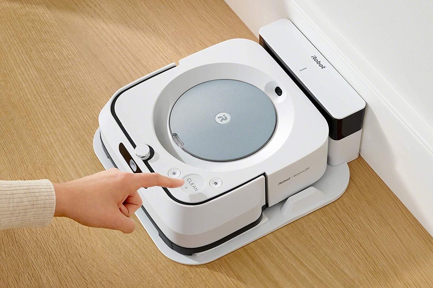 iRobot Braava jet m6134 拖地机器人 支持亚马逊Alexa,现在到手599欧!!