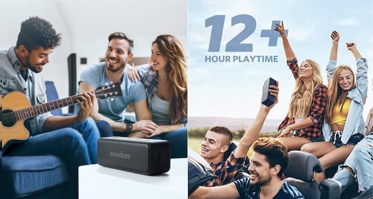 Anker Soundcore Motion B 便携式蓝牙音箱 12瓦功率 aptx解码 12小时续航 IPX7防水，到手23.99欧，原价49.99欧！特价！