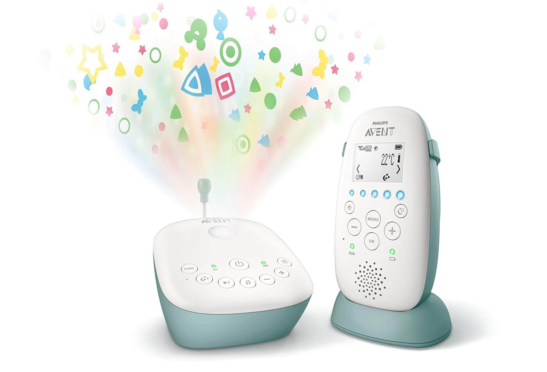 新安怡 Philips AVENT DECT SCD731/26 婴儿监视器 带星空投影功能，到手102.99欧，原价179.99欧！！