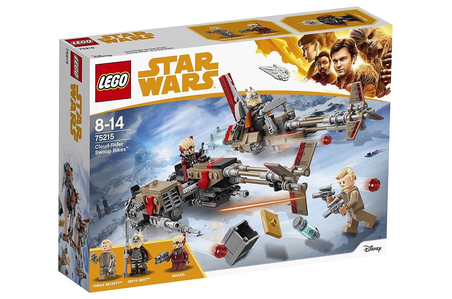 乐高星球大战系列 LEGO Star Wars 75215 Cloud-Rider Swoop-Bikes 云骑手战斗车，到手16.19欧，原价21.51欧！特价！