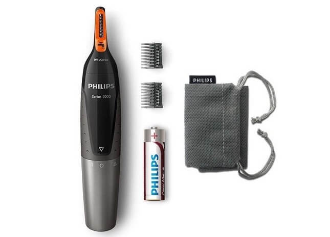 飞利浦 Philips 3000系列耳毛鼻毛眉毛修剪器 NT3160/10，到手14.61欧，原价16.99欧！特价！