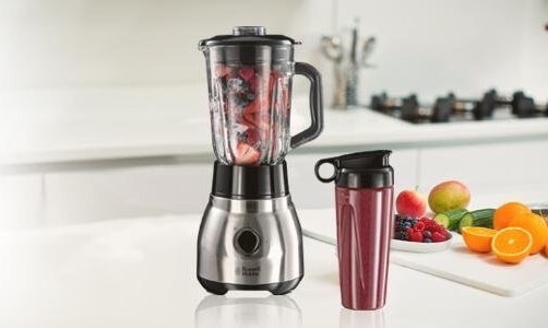 领豪 Russell Hobbs 23470-56 二合一不锈钢榨汁机 果汁料理机，到手39.99欧，原价79.99欧！