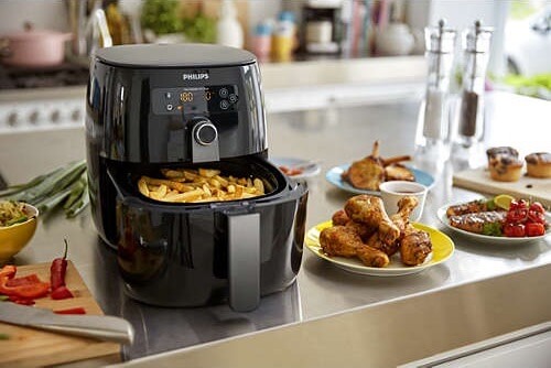 飞利浦 Philips Airfryer HD9745/90 空气炸锅 1500w大功率 适合2到3人，到手199.99欧，原价269.99欧！！