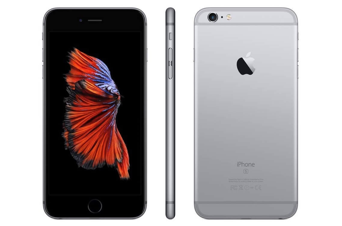 苹果 Apple iPhone 6s Plus 5.5寸智能手机 太空灰 32GB,到手289欧,原价398欧!