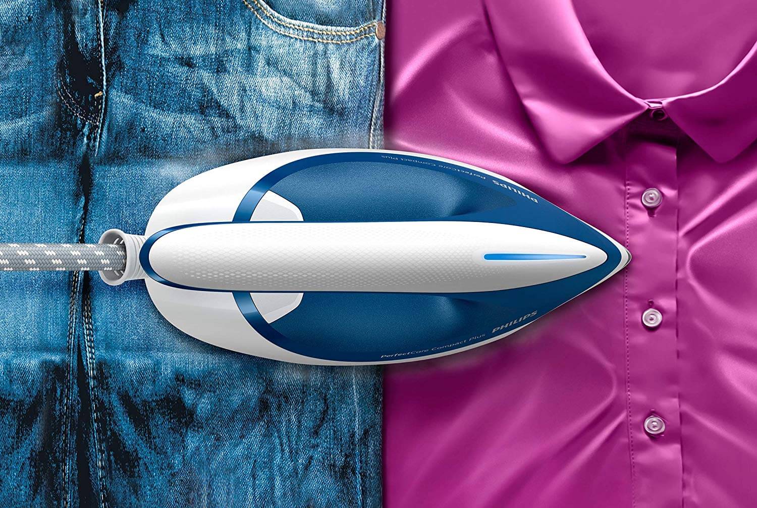 飞利浦 Philips SpeedCare GC6632/20 增压式蒸汽熨斗 2400W功率 4.5 bar泵压 170g/分钟蒸汽输出,现在到手59.99欧!!