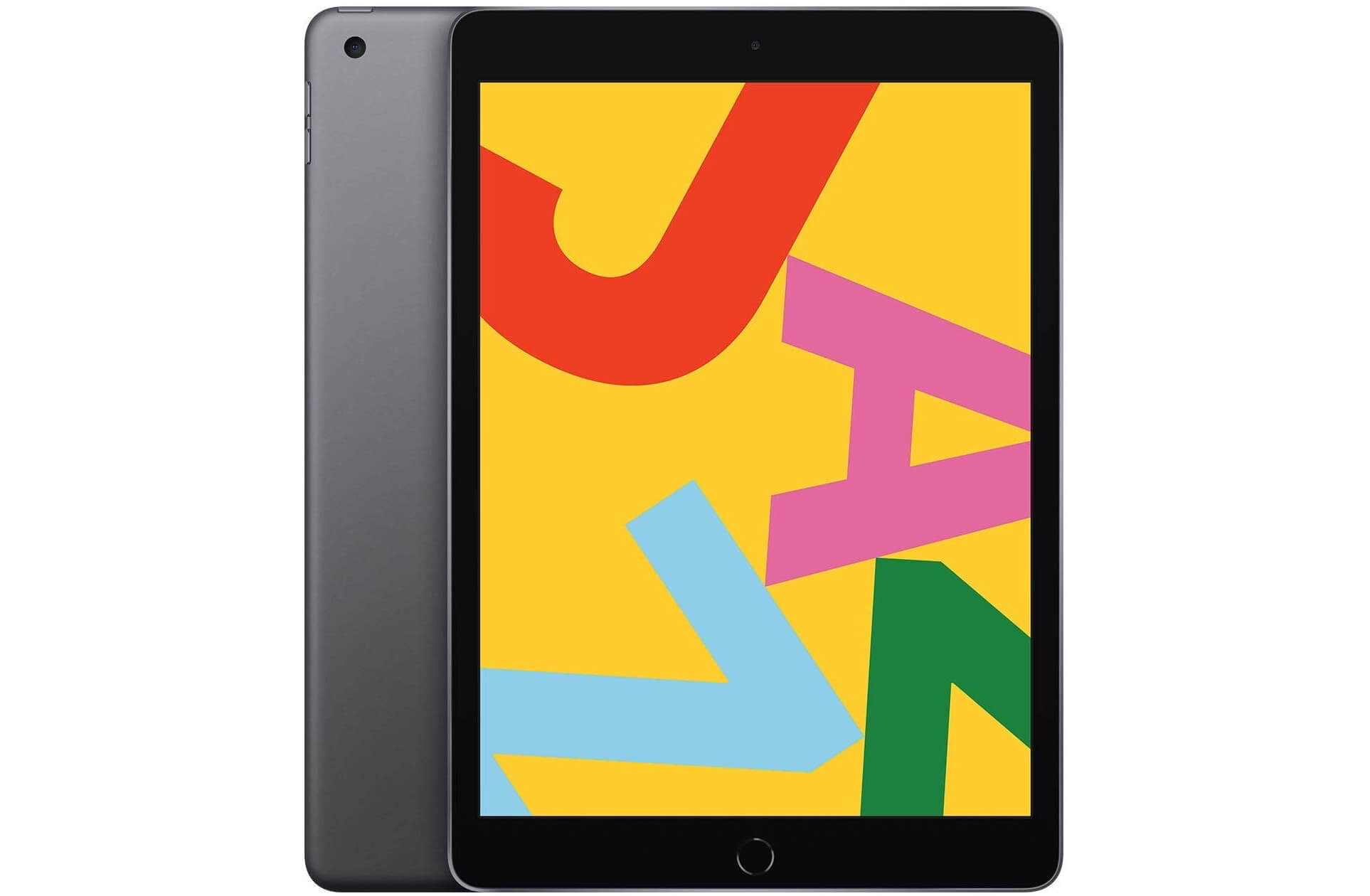 苹果 Apple iPad 10.2寸 (2019款) Wi-Fi版 A10 Fusion处理器 128GB 太空灰,到手419.9欧,原价479欧!