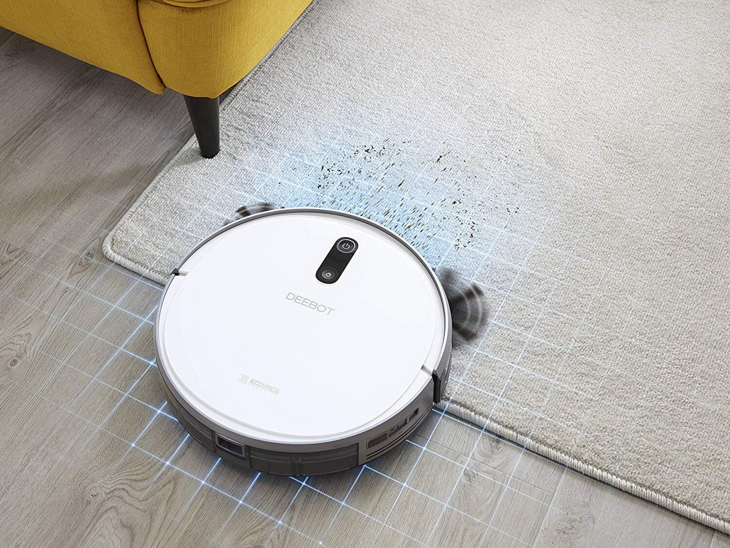 ECOVACS Robotics DEEBOT 710 扫地机器人 带MAX强效吸尘模式 Smart Navi 2.0技术 支持Alexa和手机App,到手143.1欧,原价399欧!特价!