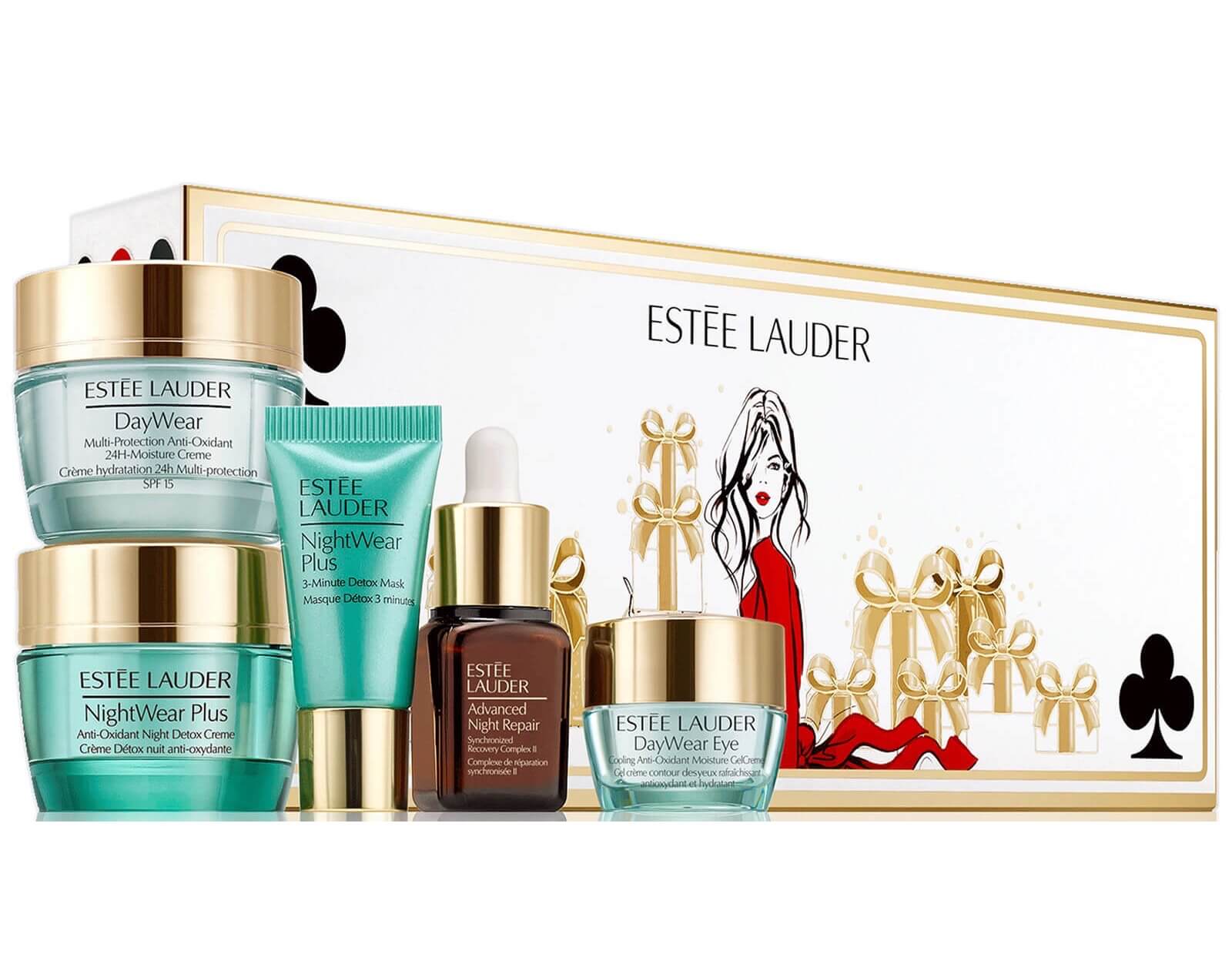 雅诗兰黛 Estée Lauder Daywear Starter Set 全日多效抗氧化系列 五件套装,到手51欧,原价65.45欧!特价!