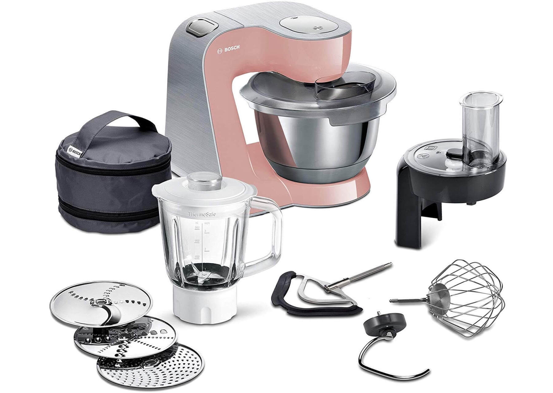 博世 Bosch CreationLine Premium MUM58NP60 厨师机 1000瓦功率 3.9升搅拌碗,到手299欧,原价389欧!