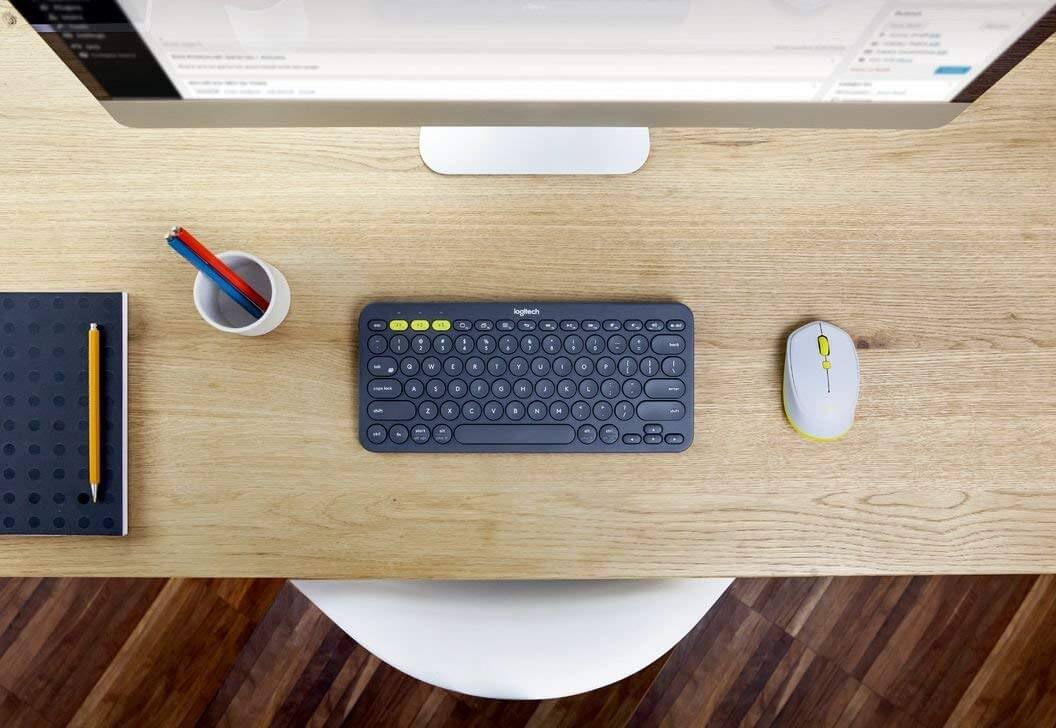 罗技 Logitech K380 无线蓝牙键盘 蓝色 德语键盘,到手31.99欧,原价49.99欧!