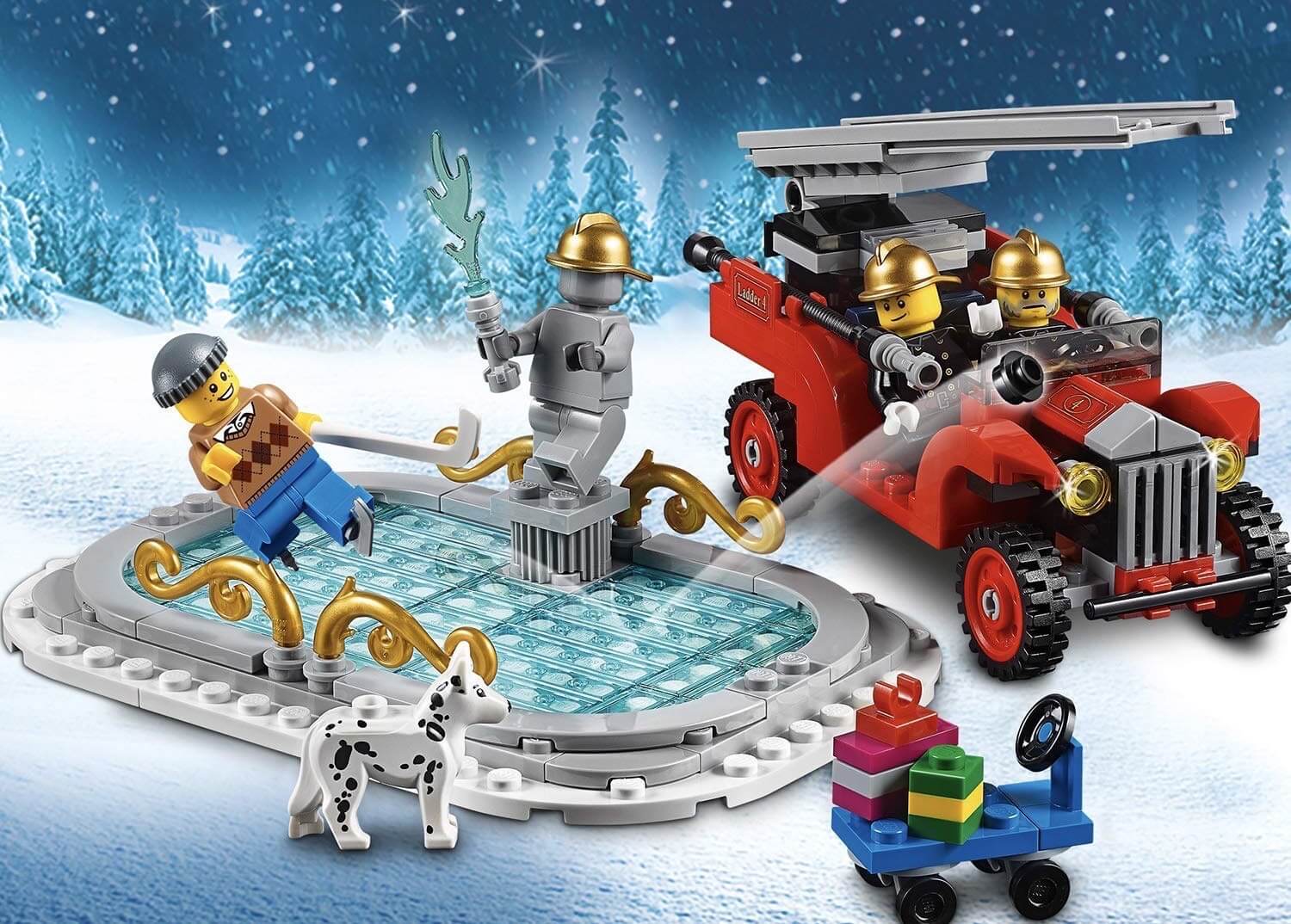 乐高百变创意系列 LEGO 10263 Creator 冬季消防站,到手62.99欧,原价89.99欧!!