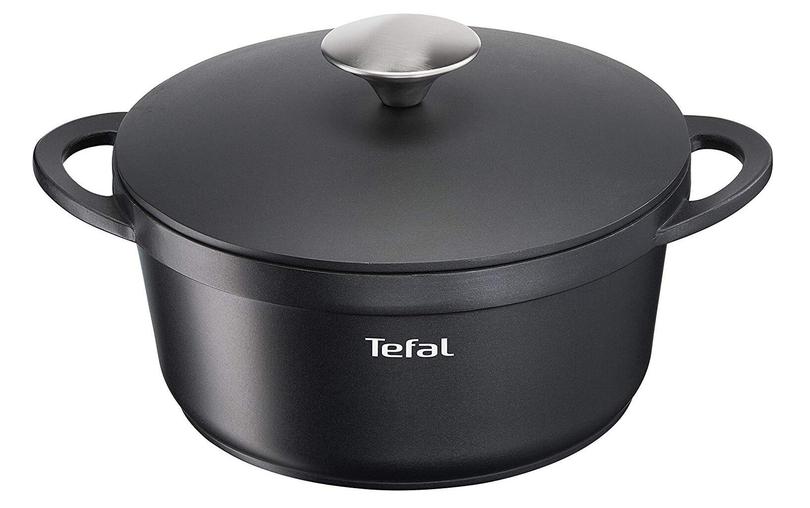 特福 Tefal E21844 Trattoria 不粘涂层炖锅 带铸铁盖子 20cm，到手61.99欧，原价99.99欧！！